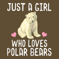 Just A Girl Who Loves Polar Bears T Shirt Polar Bear Gift T Shirt Seamless Cap | Artistshot