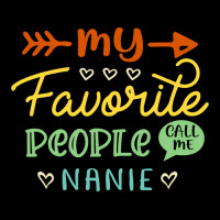 My Favorite People Call Me Nanie Cool Mothers Day Gift Nanie Seamless Cap | Artistshot