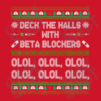 Deck The Halls With Beta Blockers Funny Nurse Christmas Ugly Premium T Yupoong Trucker Cap | Artistshot