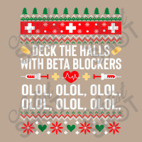 Deck The Halls With Beta Blockers Nurse Christmas Ugly Xmas T Shirt Yupoong Trucker Cap | Artistshot