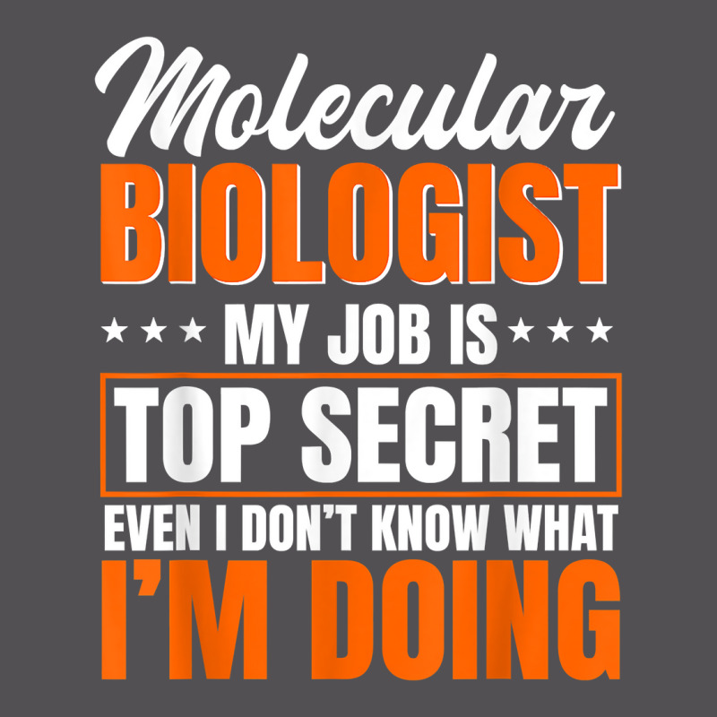 Molecular Biologist Job Genetic Scientist Dna Biology T Shirt Yupoong Trucker Cap by dornakgb | Artistshot