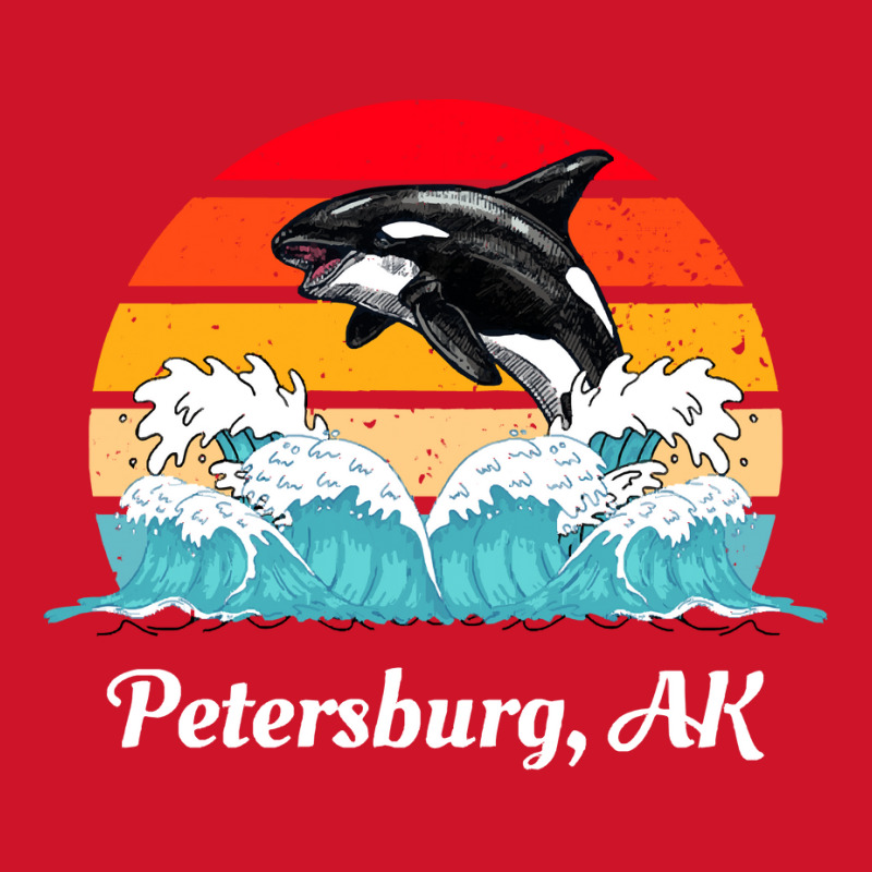 Petersburg T  Shirt Petersburg Alaska Distressed Orca Killer Whale Wav Yupoong Trucker Cap by baroncrona555 | Artistshot