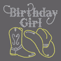 Birthday Girl With Boot And Cowboy Hat Bling Rhinestone T Shirt Yupoong Trucker Cap | Artistshot