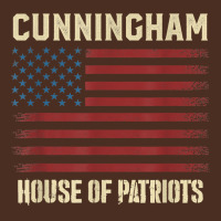 Cunningham Last Name Surname American Flag Family T Shirt Yupoong Trucker Cap | Artistshot