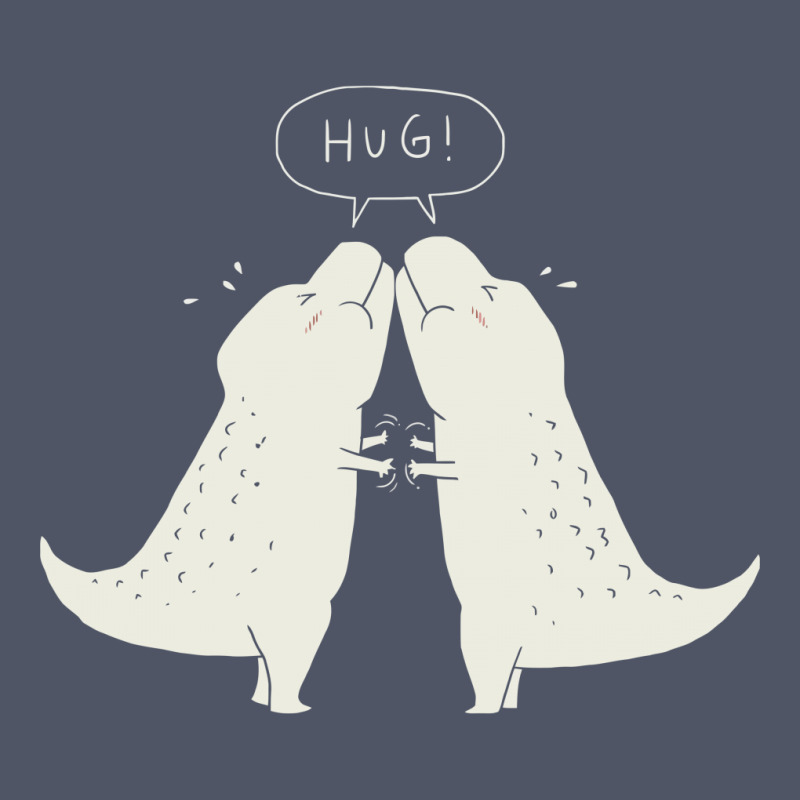 Dino Hug Vintage T-shirt | Artistshot