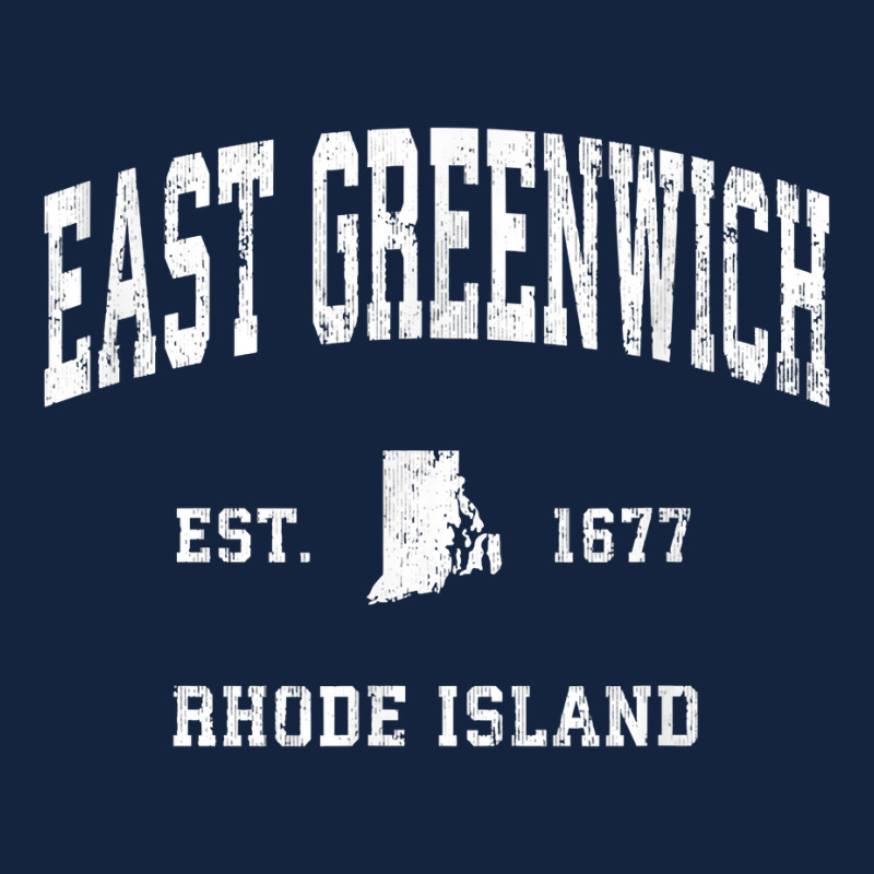 East Greenwich Rhode Island Ri Vintage Athletic Sports Desig T Shirt Foam Snapback hat by vazwttopperve | Artistshot