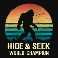 Hide And Seek World Champion Bigfoot Believer Long Sleeve T Shirt Foam Snapback Hat | Artistshot