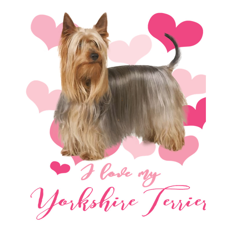 Dog I Love My Yorkshire Terrier Especially For Yorkie Dog Lovers Puppy 5 panel snapback cap by circularflap | Artistshot