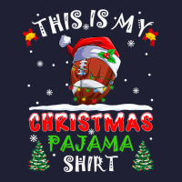 Football This Is My Christmas Pajama Football Xmas Lights Costume 408 5 Panel Snapback Cap | Artistshot