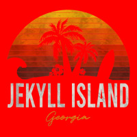 Jekyll Island Beach Georgia Ga Palms Vacation Surf Sundown T Shirt 5 Panel Snapback Cap | Artistshot