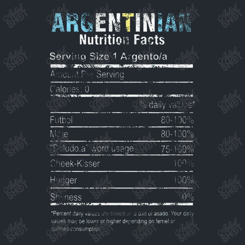 Funny Argentinian Nutrition Facts Argentina Argentine People Pa Trucker Cap | Artistshot