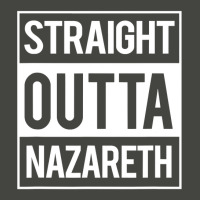 Straight Outta Nazareth Jesus Funny Christian T  Gift Pa Trucker Cap | Artistshot