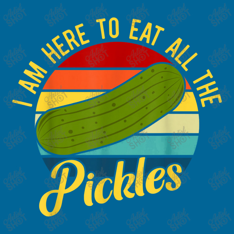 I'm Here To Eat All The Pickles Pa Trucker Cap by pancingiwak | Artistshot