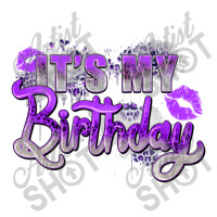 Purple Its My Birthday Debie Paper Bag - 10 X 5 X 13 | Artistshot