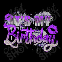 Purple Its My Birthday Urban Pullover Hoodie | Artistshot