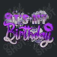 Purple Its My Birthday Crewneck Sweatshirt | Artistshot