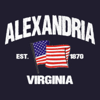 Alexandria Virginia Va Usa Stars & Stripes Vintage Style Premium Seamless Cap | Artistshot