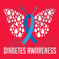 Blue Ribbon Fight Diabetes Awareness Month Seamless Cap | Artistshot