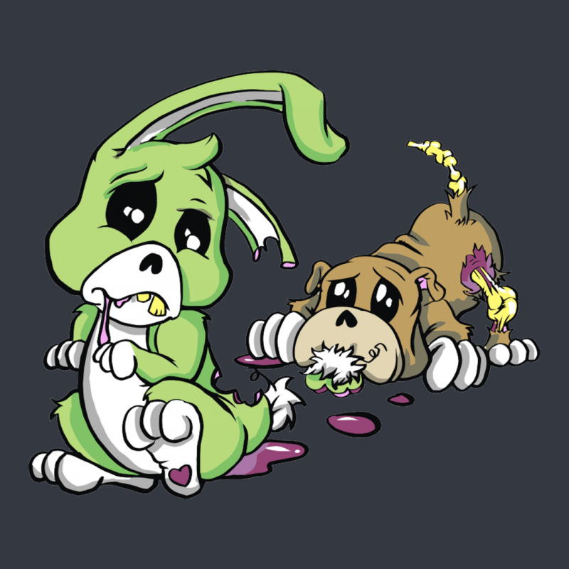 Cute Dead Things Puppy Vs Bunny Lightweight Hoodie | Artistshot