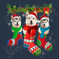 Three Alaskan Malamutes In Christmas Socks T Shirt Yupoong Trucker Cap | Artistshot