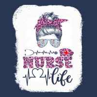 Nurse T  Shirt Nurse Life Leopard Registered Nurse, Cna, Nursing Schoo Men Denim Jacket | Artistshot