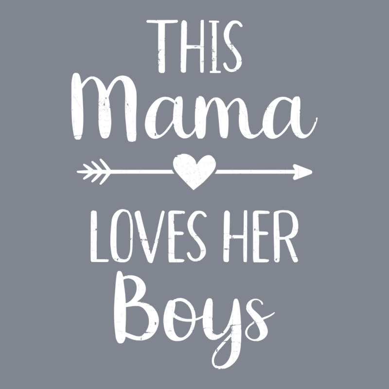 Mom This Mama Loves Her Boys Pullover Hoodie Yupoong Trucker Cap | Artistshot