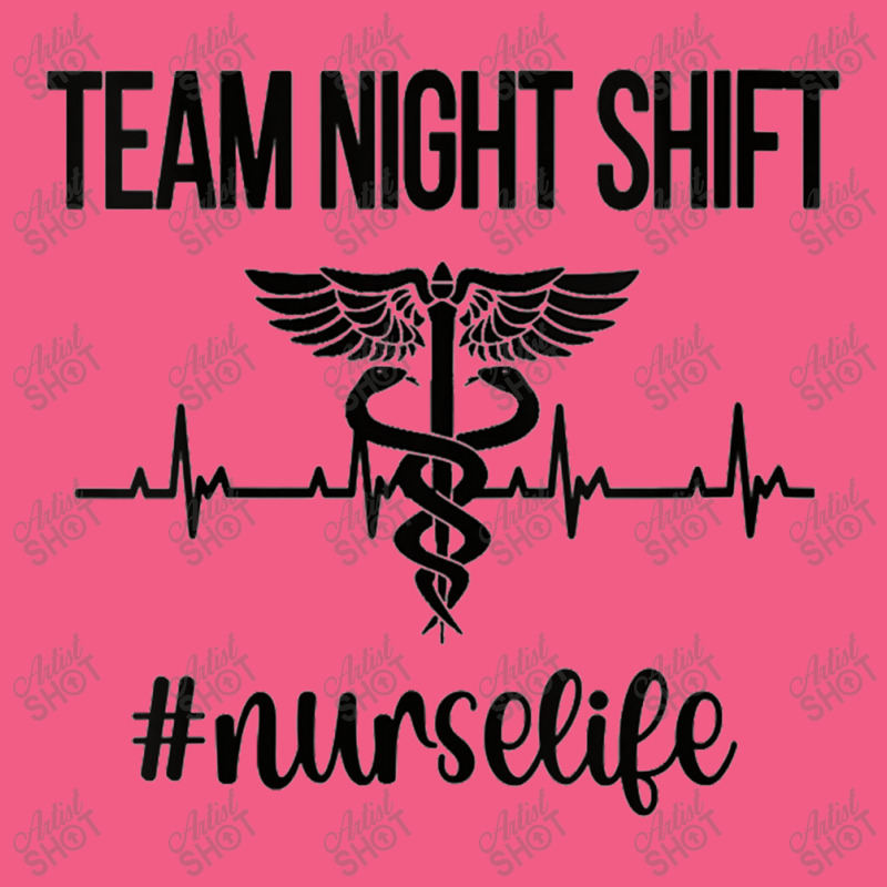 Womens Team Night Shift Caduceus Nursing Night Shift Nurse Week Foam Snapback Hat | Artistshot