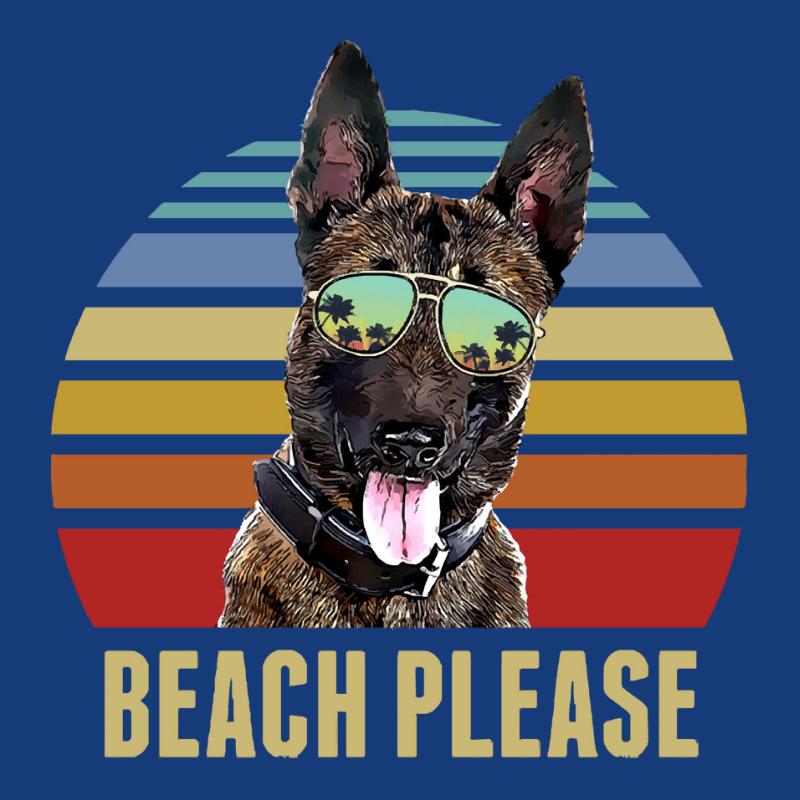 Belgian Malinois Summer Beach Vibe T  Shirt Beach Please Belgian Malin Foam Snapback hat by quarreleducated | Artistshot