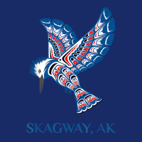 Skagway Alaska Kingfisher Native American Indian Bird Art T Shirt 5 Panel Snapback Cap | Artistshot