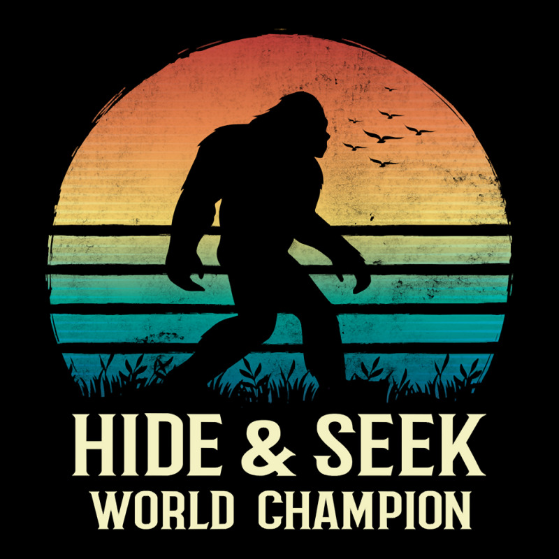 Hide And Seek World Champion Bigfoot Believer Long Sleeve T Shirt 5 panel snapback cap by alayziahollars | Artistshot