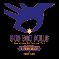 Goo Goo Dolls, Lifehouse, Forest Blakk   The Miracle Pill Summer Tour Lightweight Hoodie | Artistshot