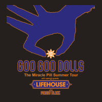 Goo Goo Dolls, Lifehouse, Forest Blakk   The Miracle Pill Summer Tour Tank Top | Artistshot