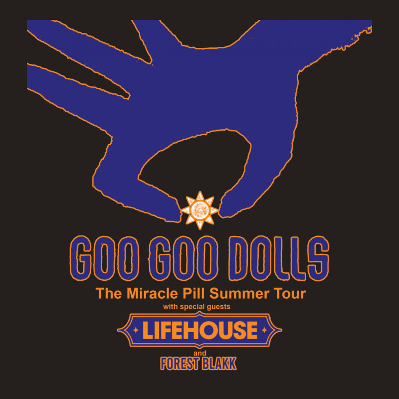 Goo Goo Dolls, Lifehouse, Forest Blakk   The Miracle Pill Summer Tour Tank Top | Artistshot