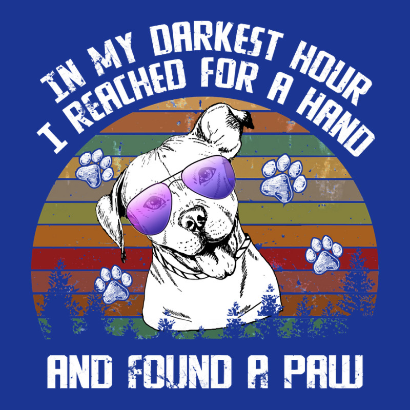 Pitbull Lover Dog I Reach For A Hand And Found A Paw Pitbull Paw Pitbu Pa Trucker Cap | Artistshot