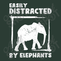 Easily Distracted By Elephants | Funny Zoo Fashion Visor | Artistshot