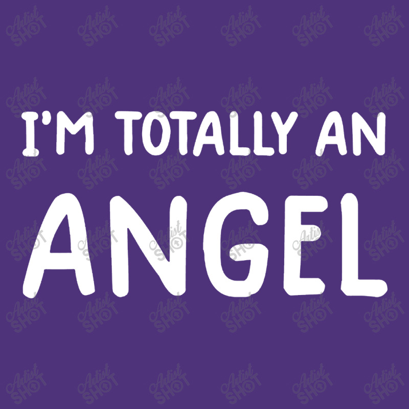 Im Totally An Angel Novelty Funny Halloween Christmas Nike Dri-FIT Cap by WuzzTees | Artistshot