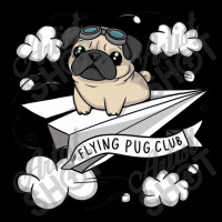 Flying Pug Club Long Sleeve Baby Bodysuit | Artistshot