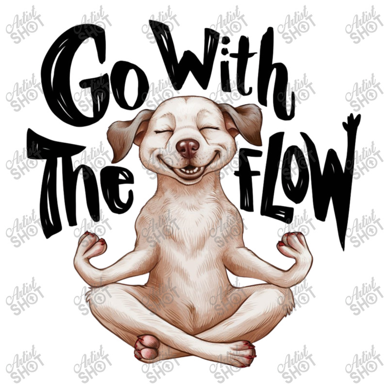 Dog Yoga Women's V-Neck T-Shirt by John Nichols | Artistshot