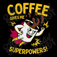 Coffee Gives Me Superpowers V-neck Tee | Artistshot