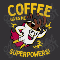 Coffee Gives Me Superpowers Vintage Hoodie And Short Set | Artistshot