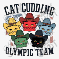 Cat Cuddling Olympic Team Ladies Fitted T-shirt | Artistshot