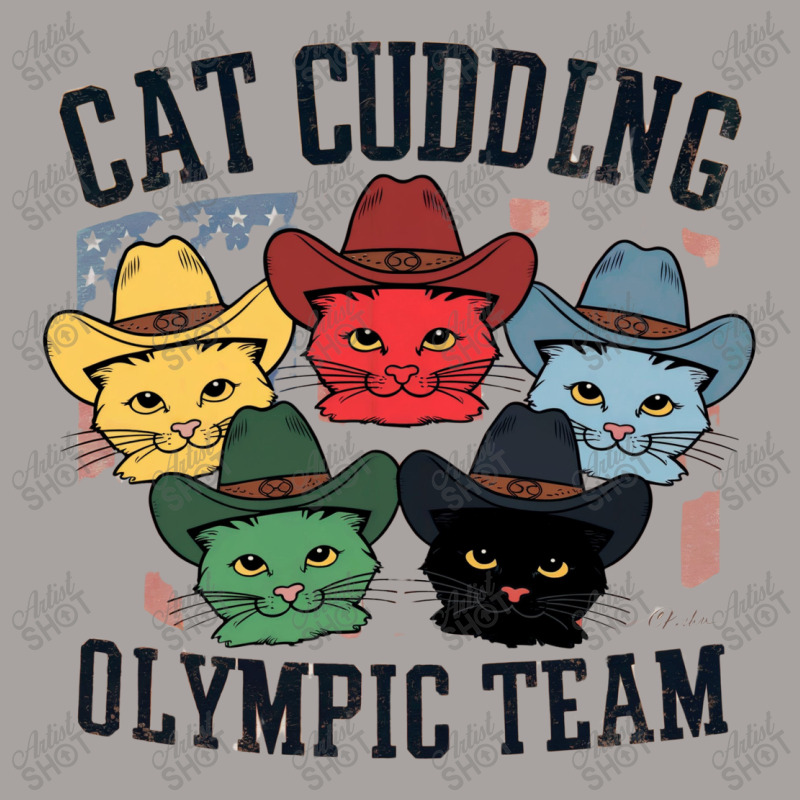 Cat Cuddling Olympic Team Racerback Tank by Charity Aduset | Artistshot