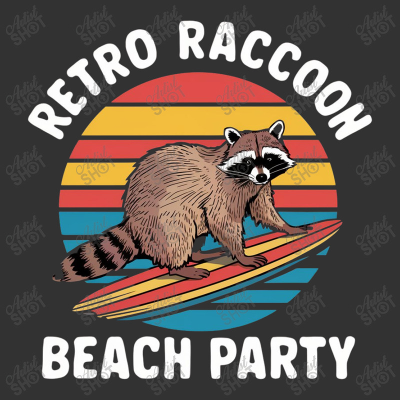 Retro Raccoon Beach Party Baby Bodysuit by John Nichols | Artistshot