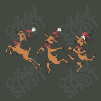 Three Bizarre Reindeer Celebrate Christmas Trucker Cap | Artistshot