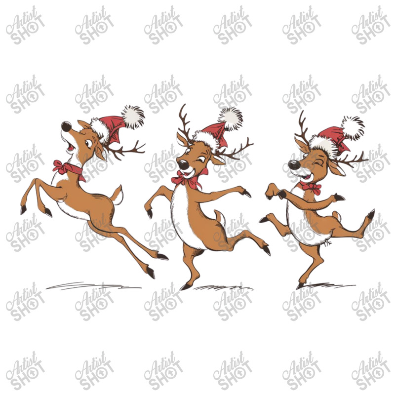 Three Bizarre Reindeer Celebrate Christmas Foam Snapback hat by John Nichols | Artistshot