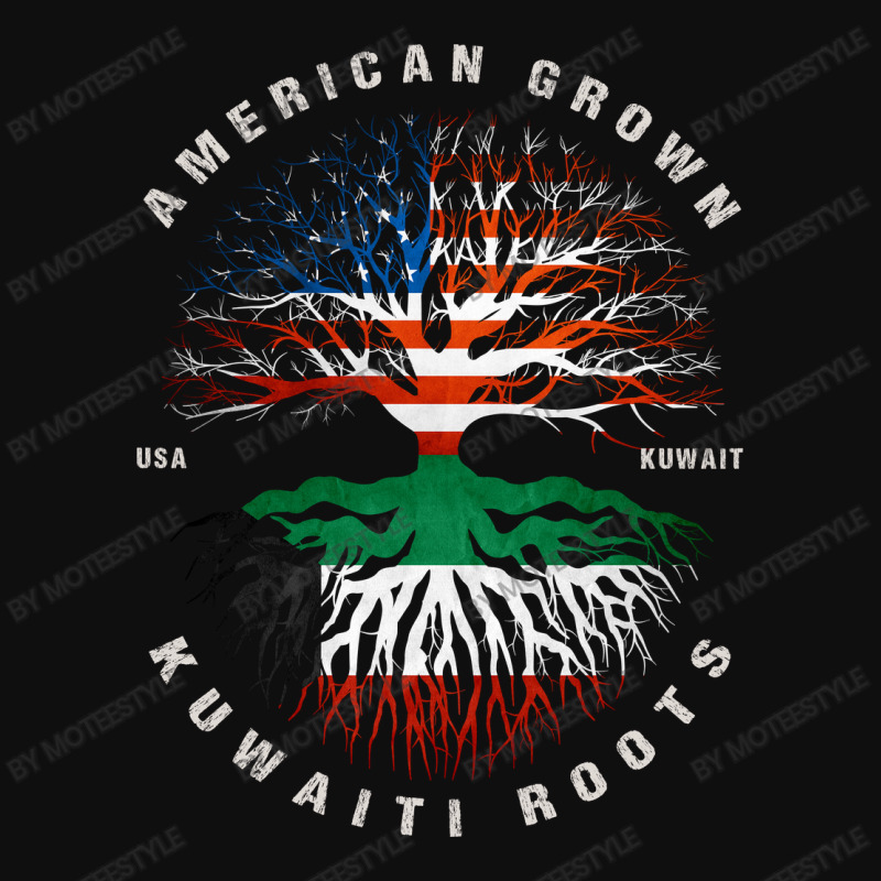 American Grown Kuwaiti Roots Kuwait Flag Foam Snapback hat by moteestyle | Artistshot