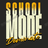 School Mode Dominate Ladies Fitted T-shirt | Artistshot