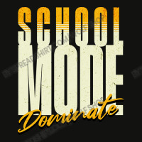 School Mode Dominate Scorecard Crop Tee | Artistshot