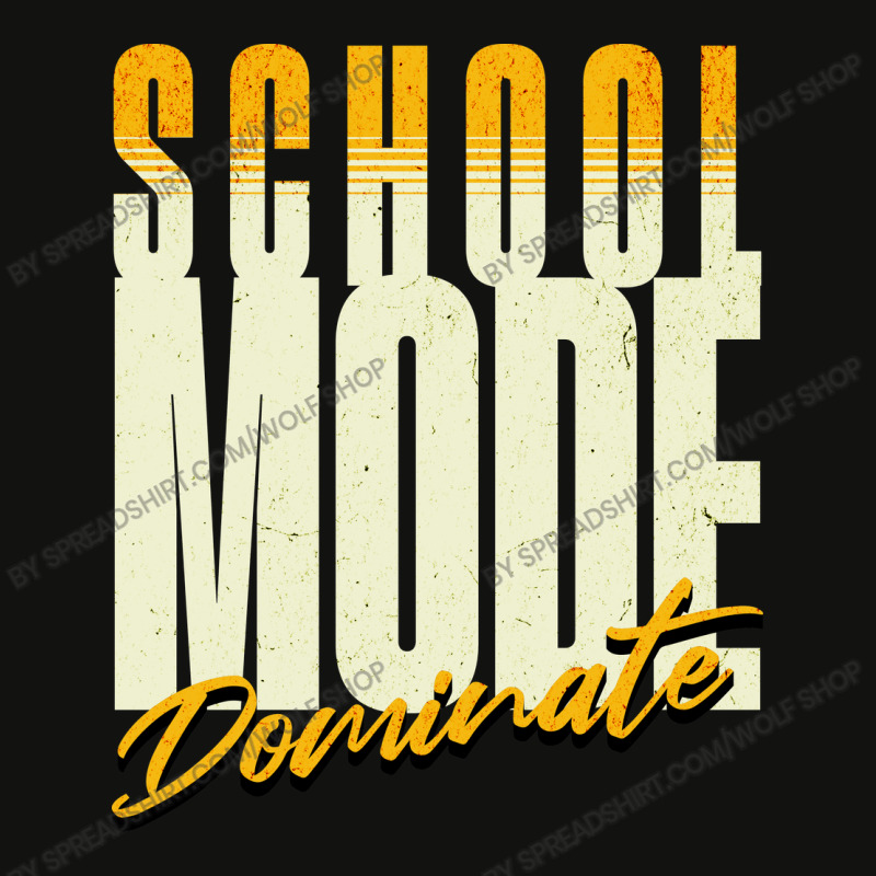 School Mode Dominate Scorecard Crop Tee by spreadshirt.com/Wolf shop | Artistshot