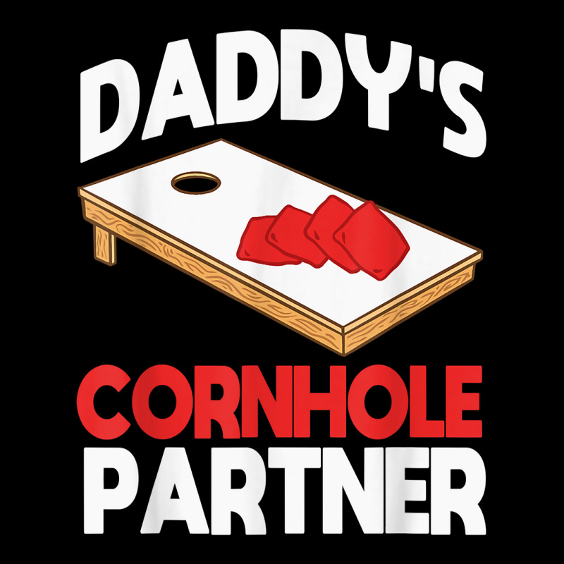 Daddy's Cornhole Partner Father's Day T Shirt Slide Sandal | Artistshot
